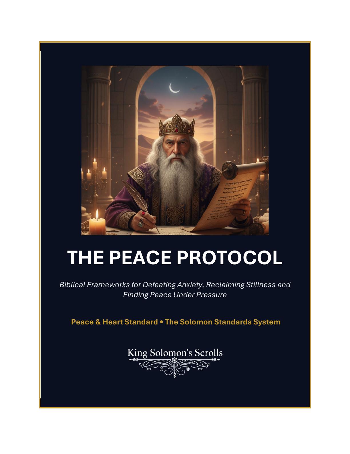 Actual preview from The Peace Protocol