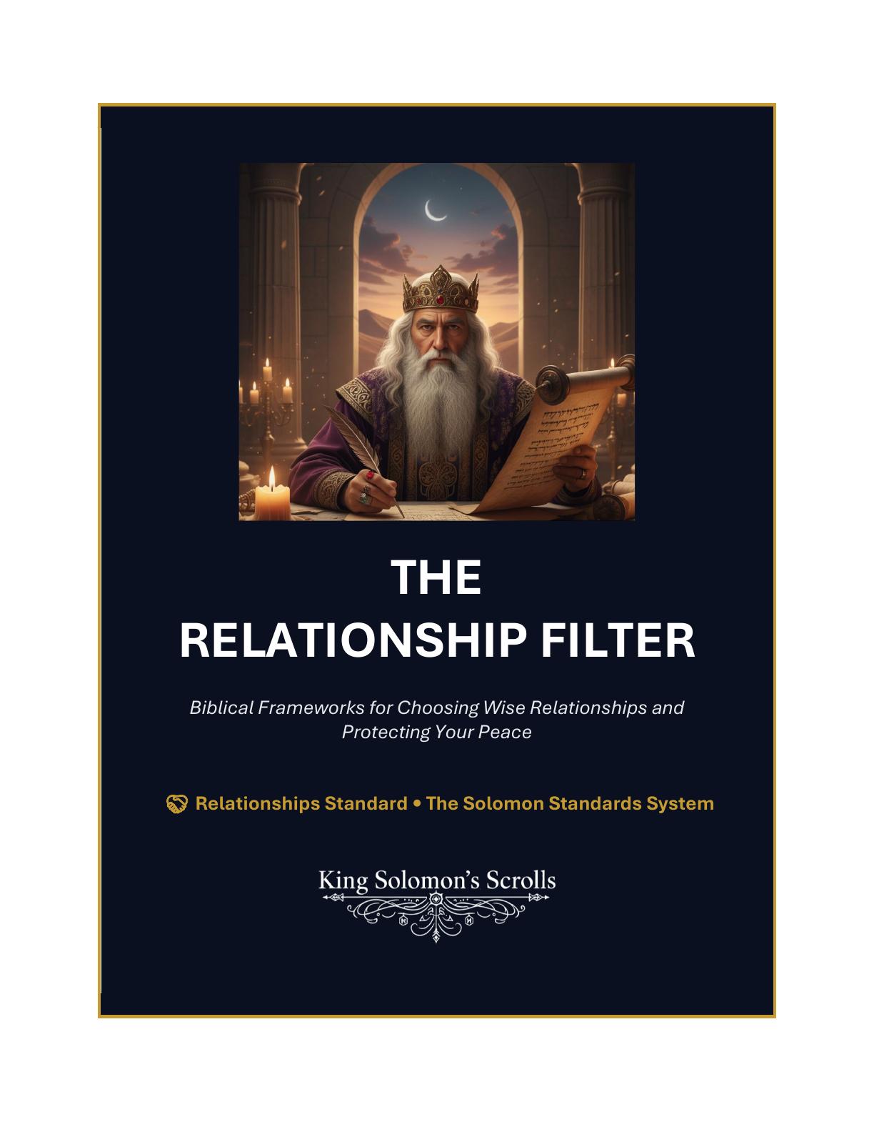 Actual preview from The Relationship Filter